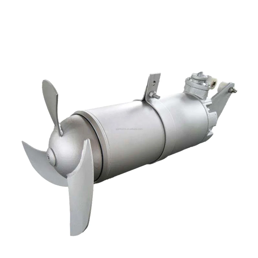 Diving Mixer High Speed Mixer Wastewater Treatment Submersible Agitator