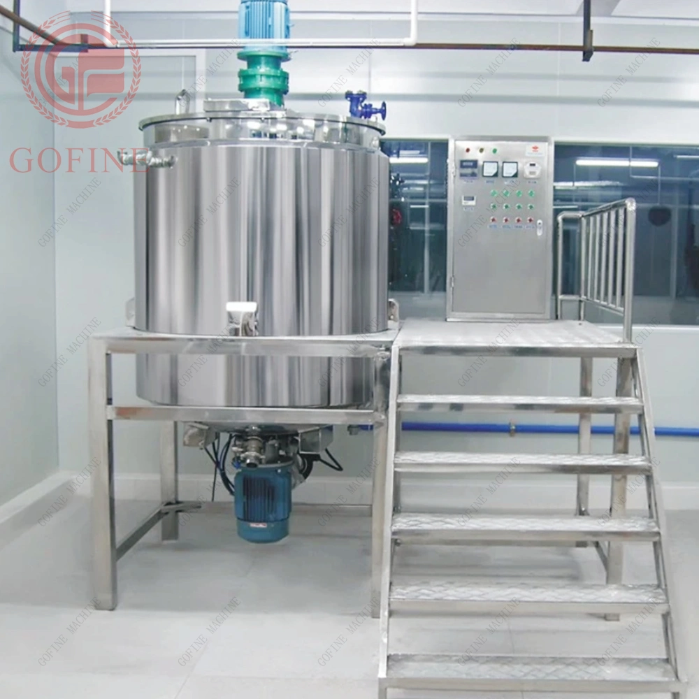 Daily Lotion High Speed Dispersing Mixer Paint Making Equipment