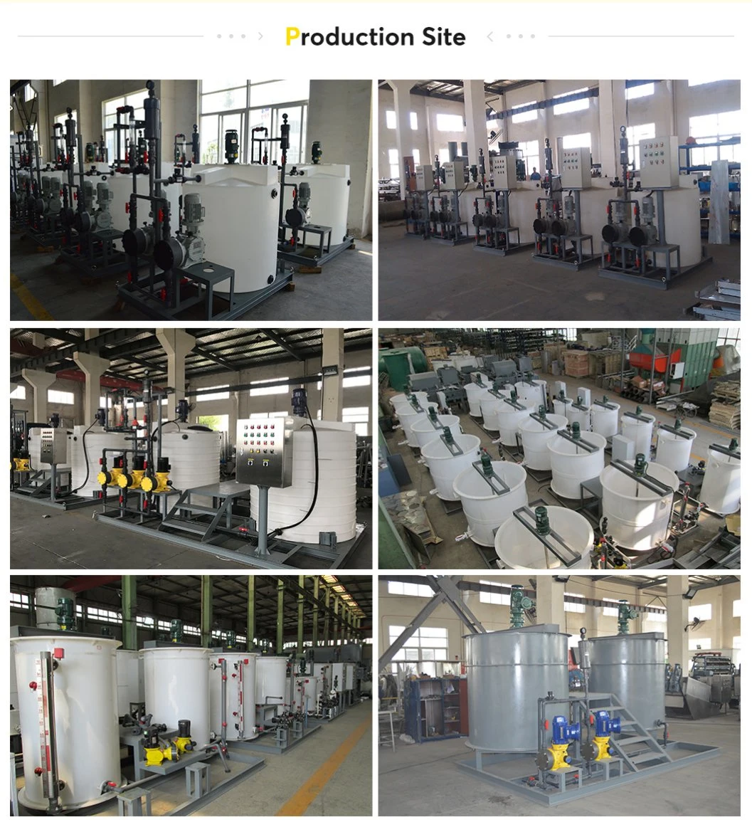 Chemical Dosing System Water Treatment Plant and Dry Powder Dosing System