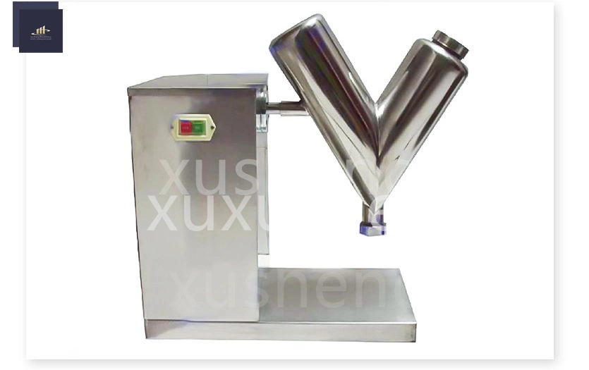 Vh-2/Vh5 Series Pharmaceutical Dry Powder Granule Agitator Mixing Machine, Lab V Type Powder Blender Mixer
