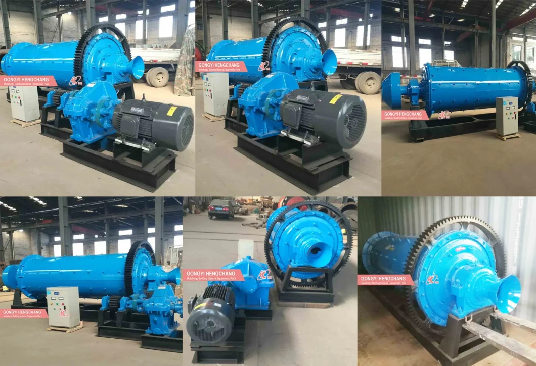 Hengchang New Condition Diesel Engine Copper Ore Quartz Grinding Cement Gold Mining Limestone Silica Sand Ball Mill 900 X 1800 Widely Used Ball Mill Price