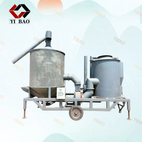 Industrial High Temperature Corn Drying Machine 15 20 Ton Per Day Mobile Type Paddy Wheat Grain Drying Equipment
