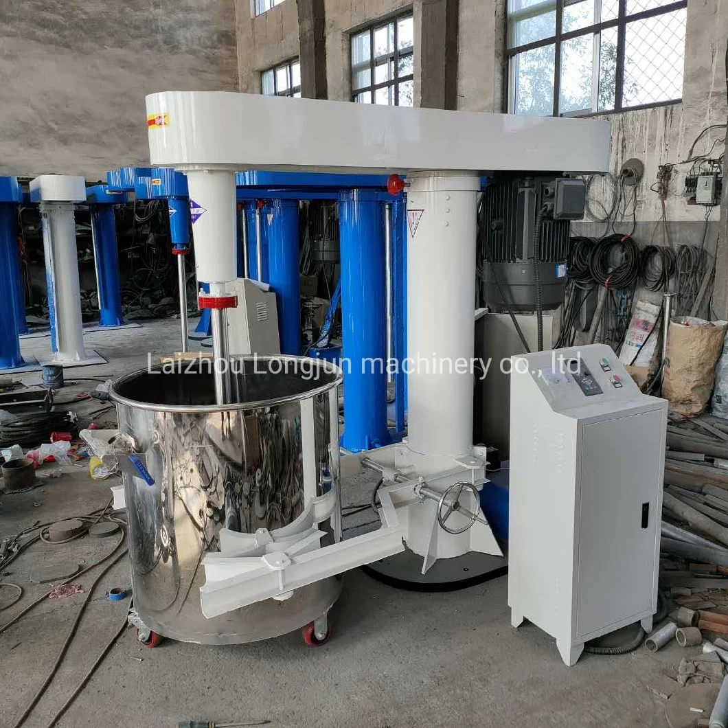 Industrial Hydraulic Lifting High-Speed Dispersing Machine Ink Production Equipment