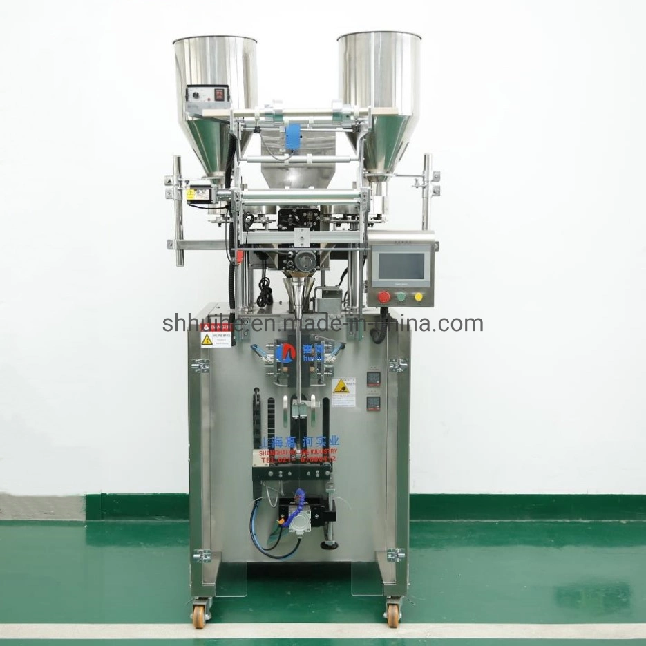 Back Sealing 10g Double Heads Granules Powder Pneumatic Packing Machine