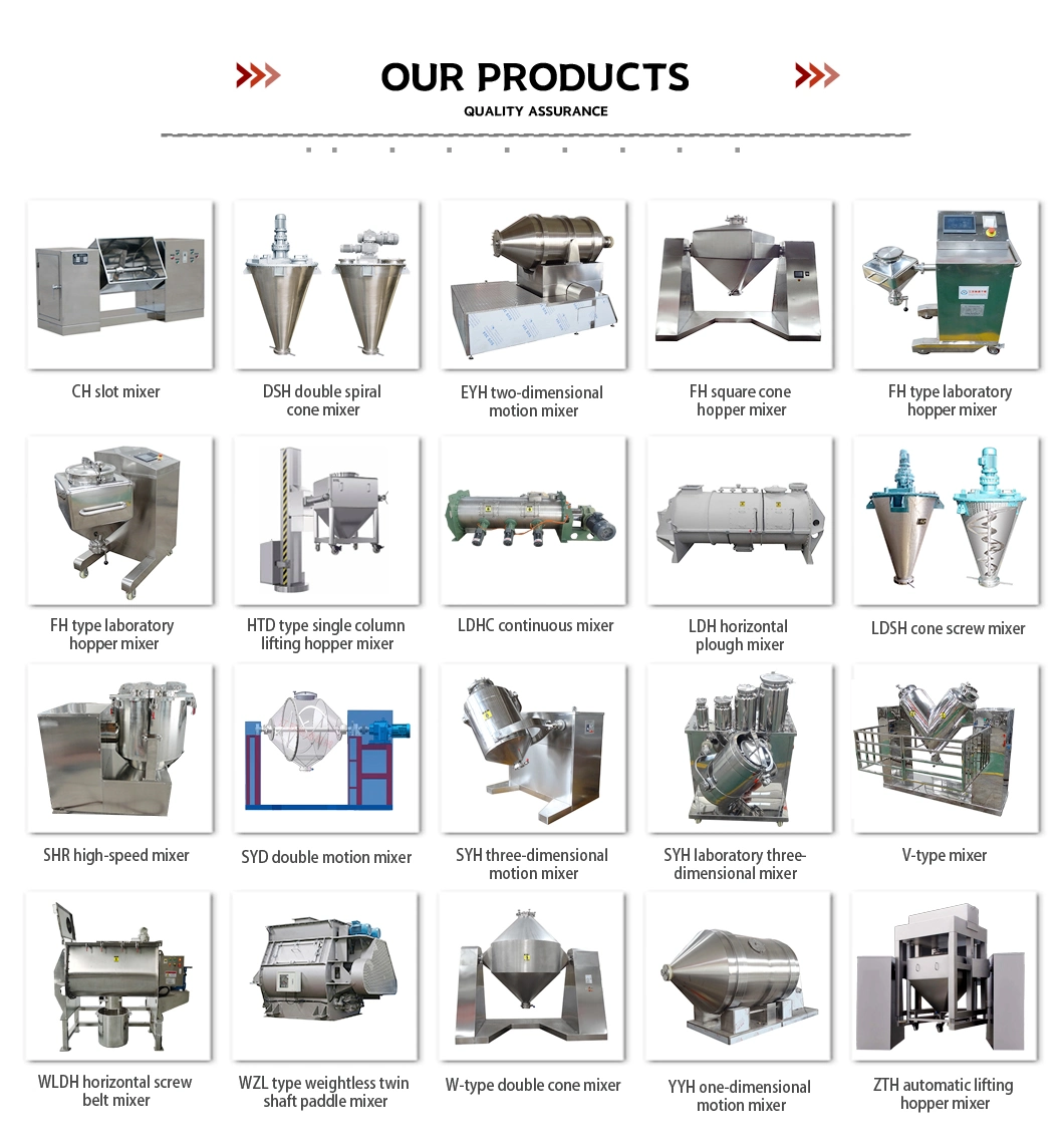 Advanced Pharmaceutical Dry Powders/Granules Blender Mixer/Mixing Equipment for Experimental Use