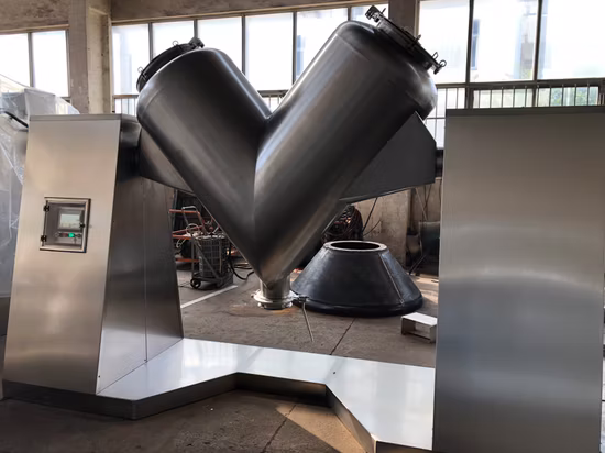 V-Shape Powder Mixer for Animal Feed/Granule/Dry Powder/Flour/Grain